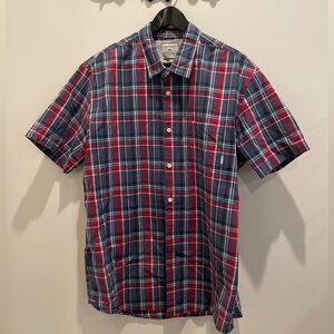 EUC Quiksilver plaid shirt